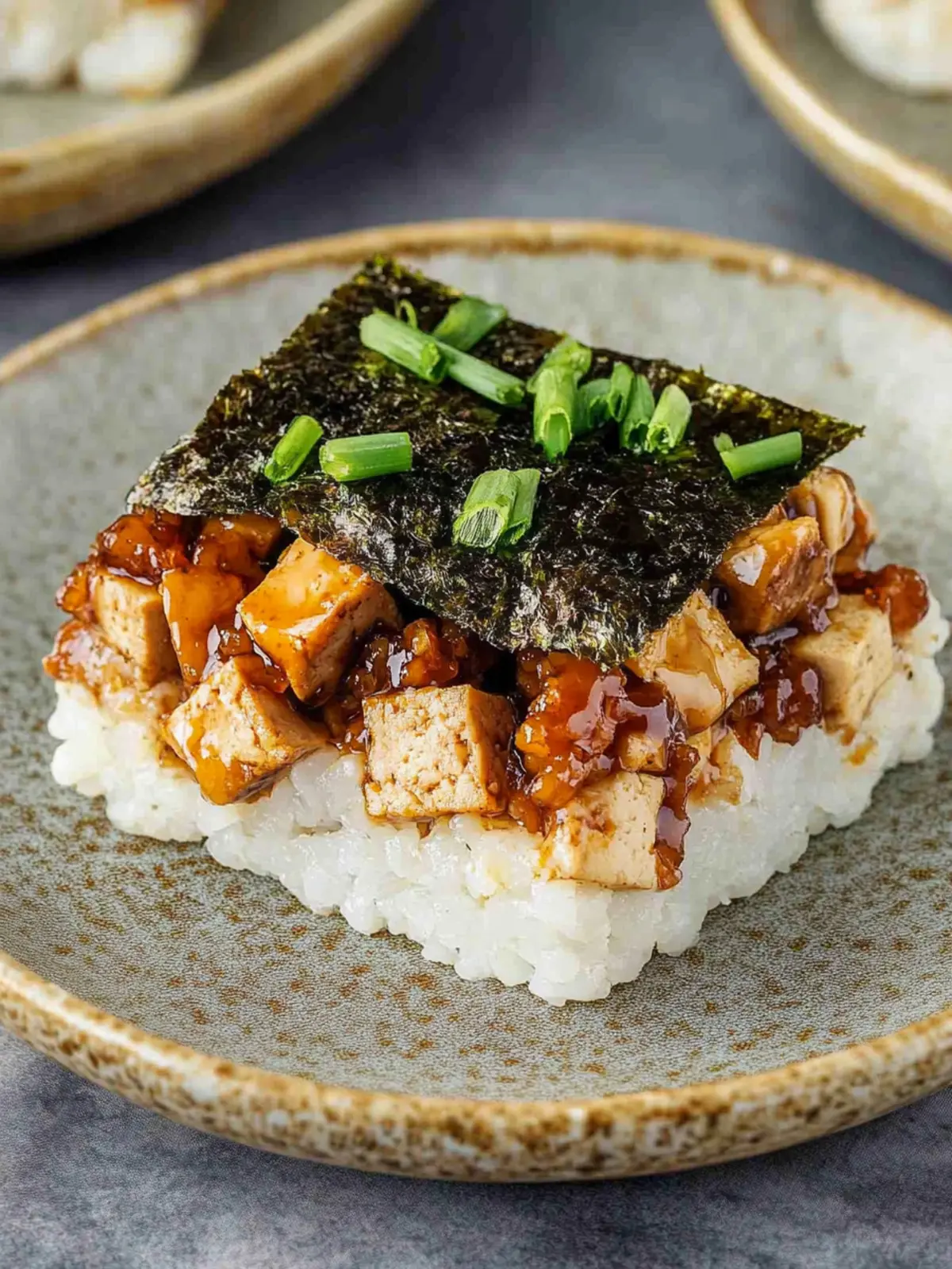 Easy Tofu Musubi Bake