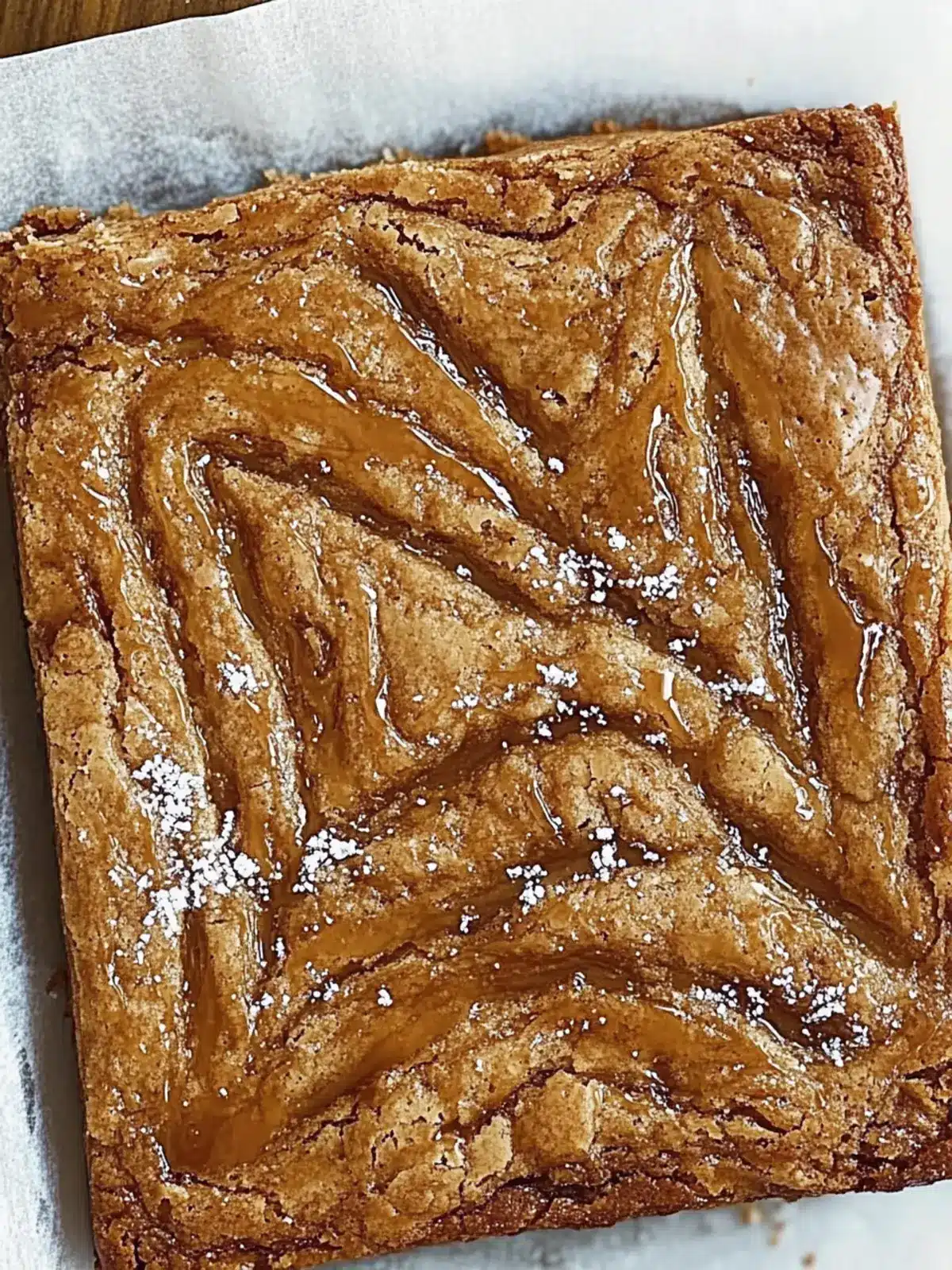 Salted Caramel Blondies