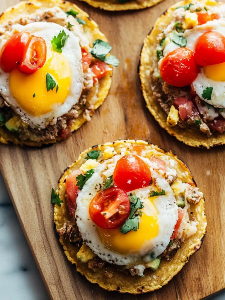 Simple Breakfast Tostadas