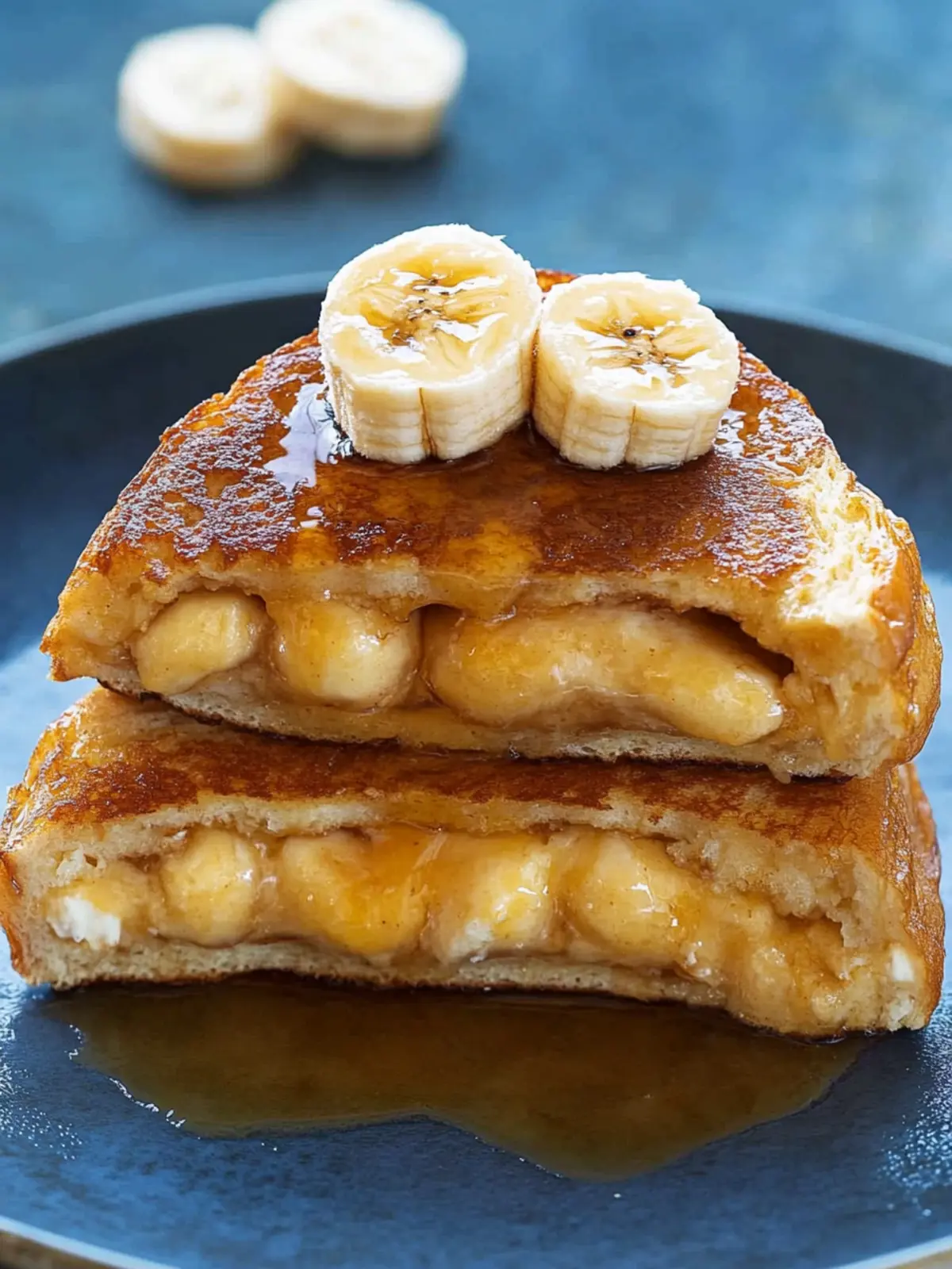Banana Stuffed French Toast