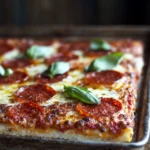 Detroit Style Pizza