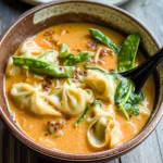 Thai Red Curry Wonton Soup