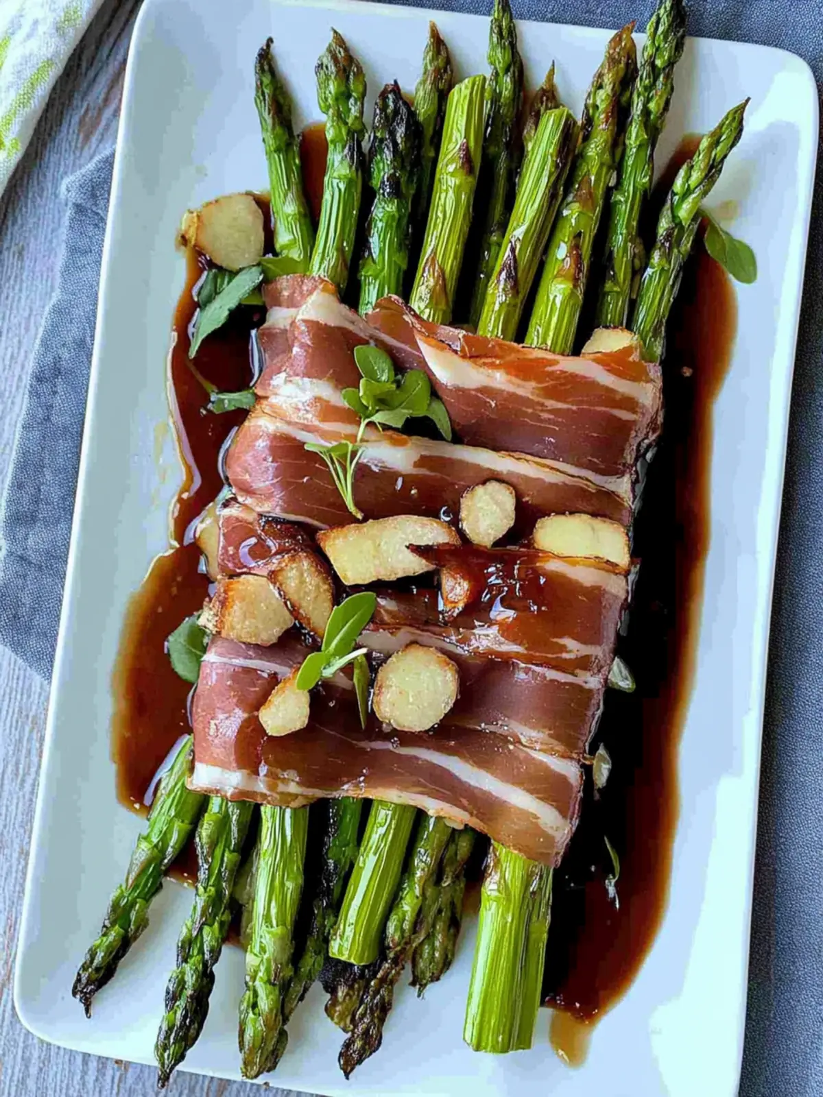 Asparagus Wrapped in Prosciutto