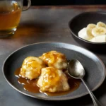 Golden Syrup and Banana Dumplings