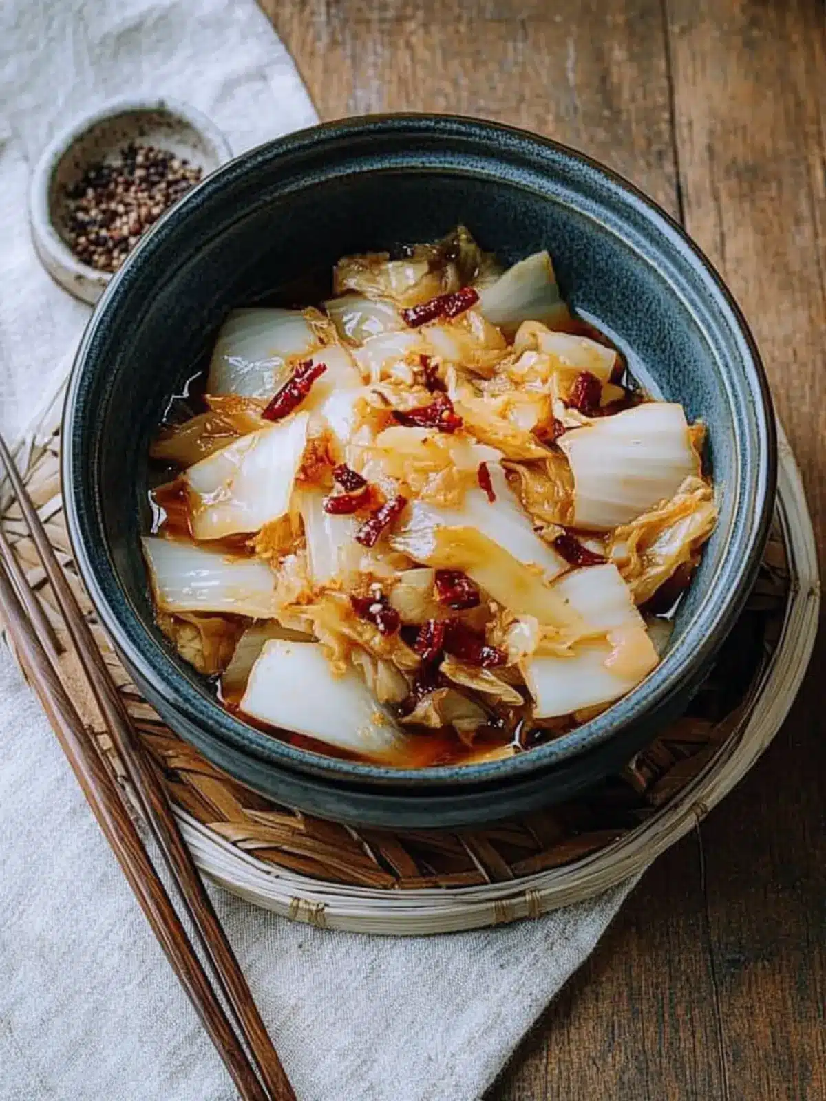 Sichuan Napa Cabbage Stir-fry