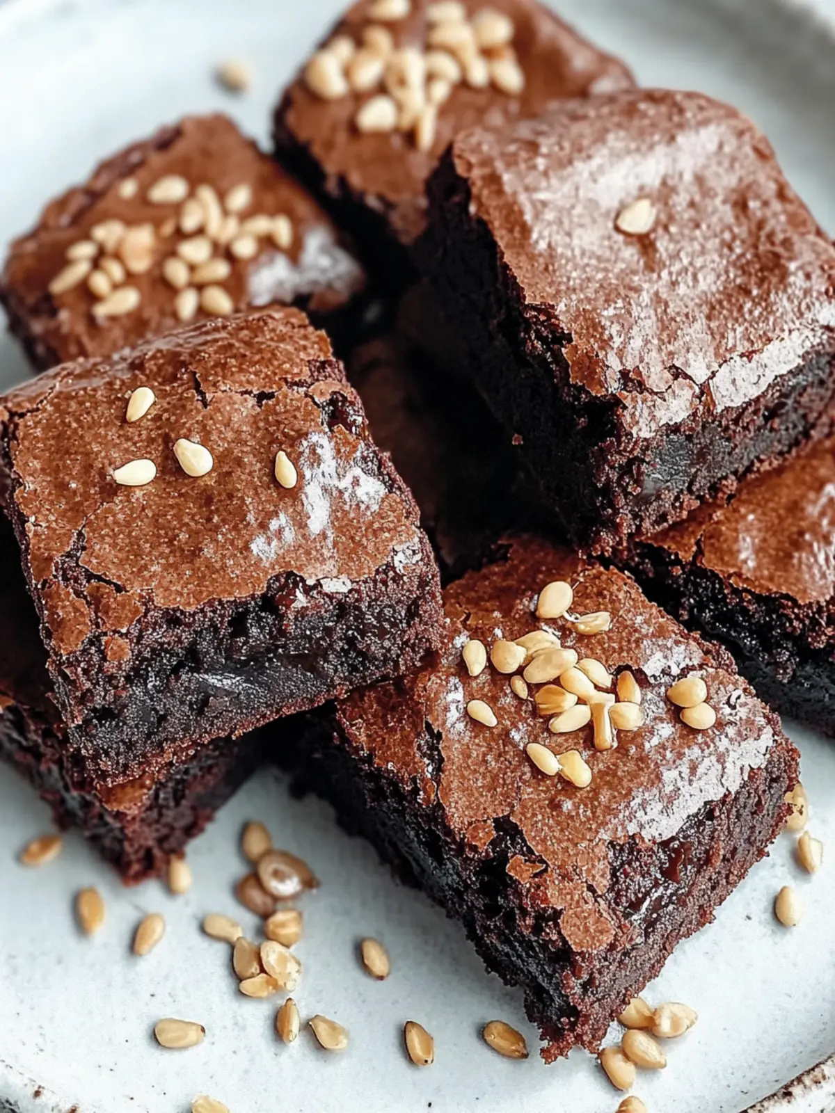 Best Tahini Date Brownies