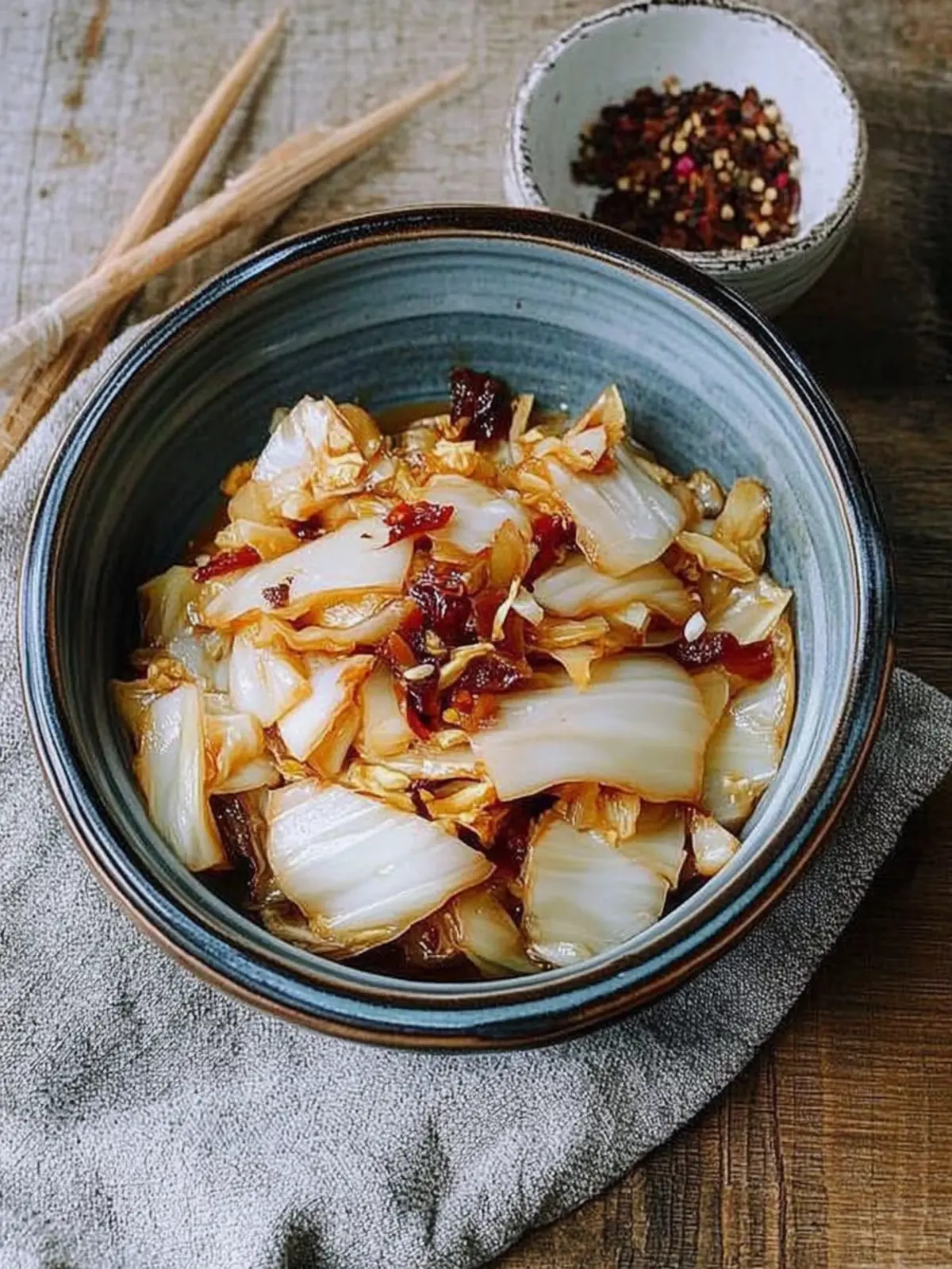 Sichuan Napa Cabbage Stir-fry