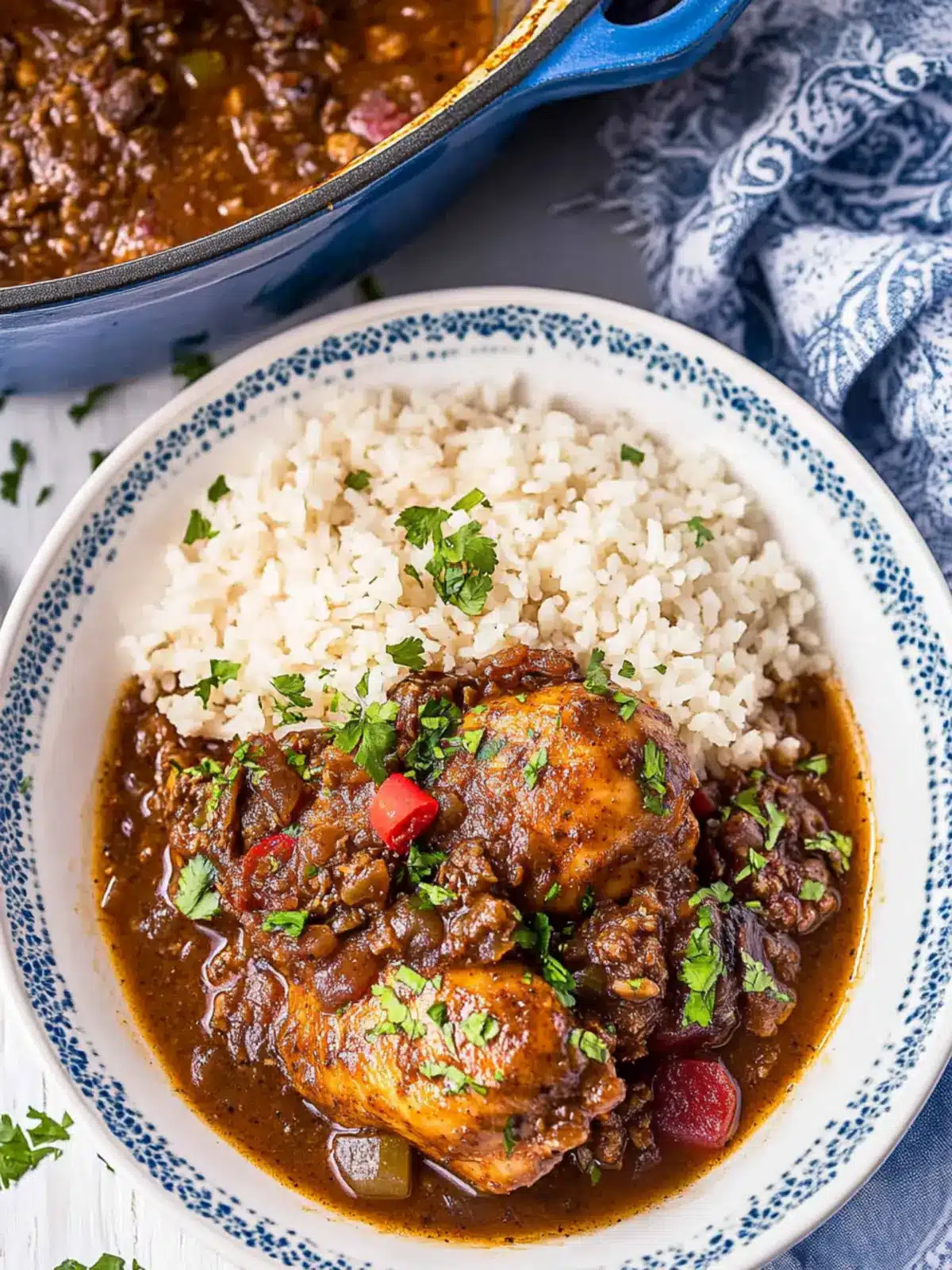 Authentic Jamaican Brown Stew Chicken