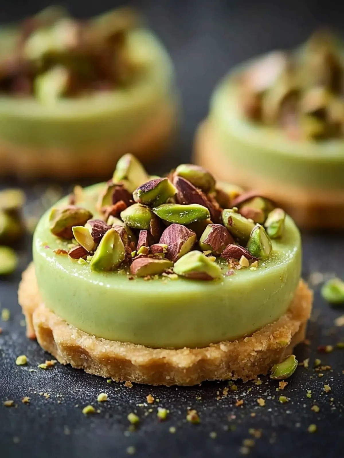 Mini Pistachio Tartlets