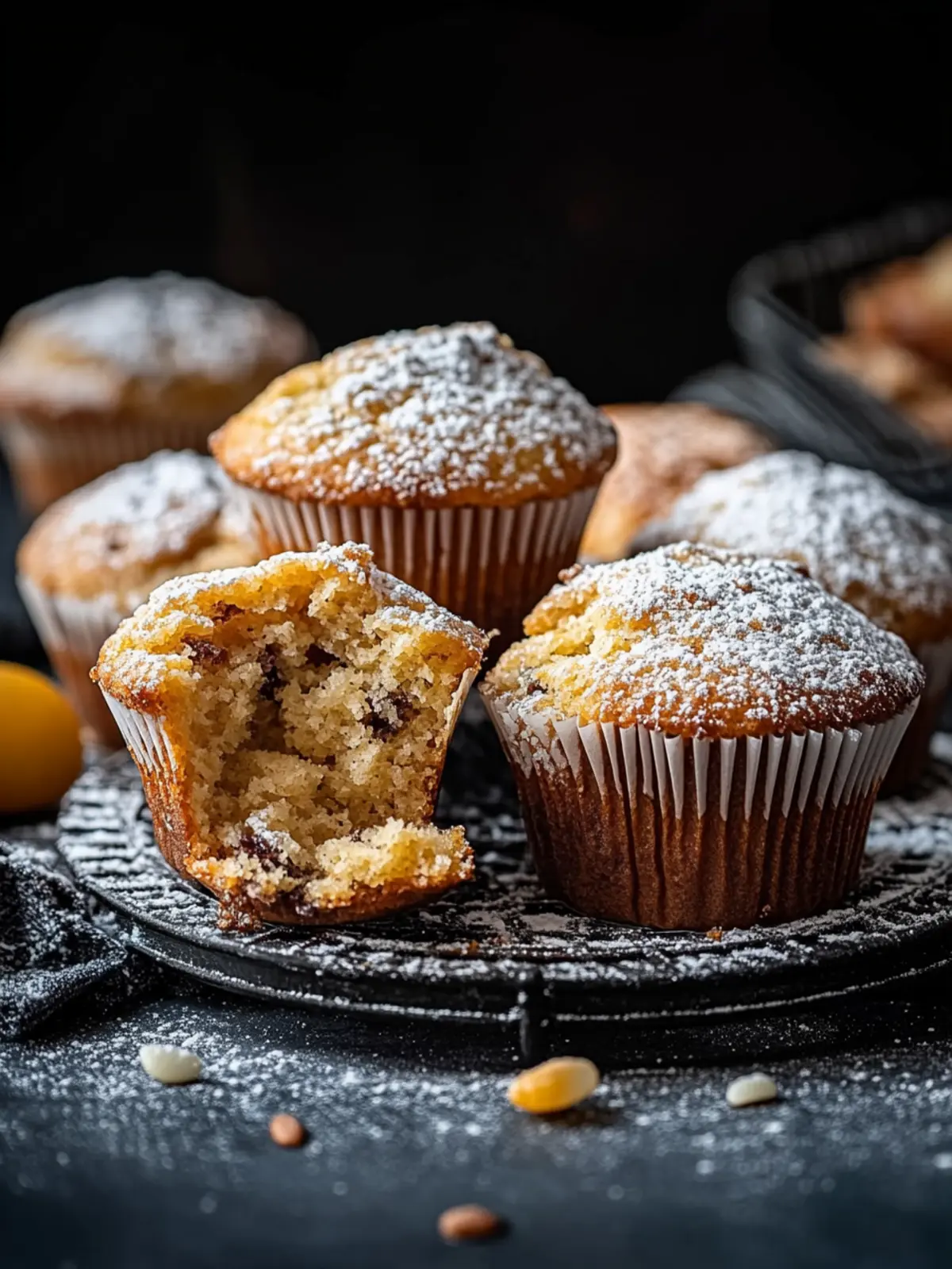 Stollen muffins
