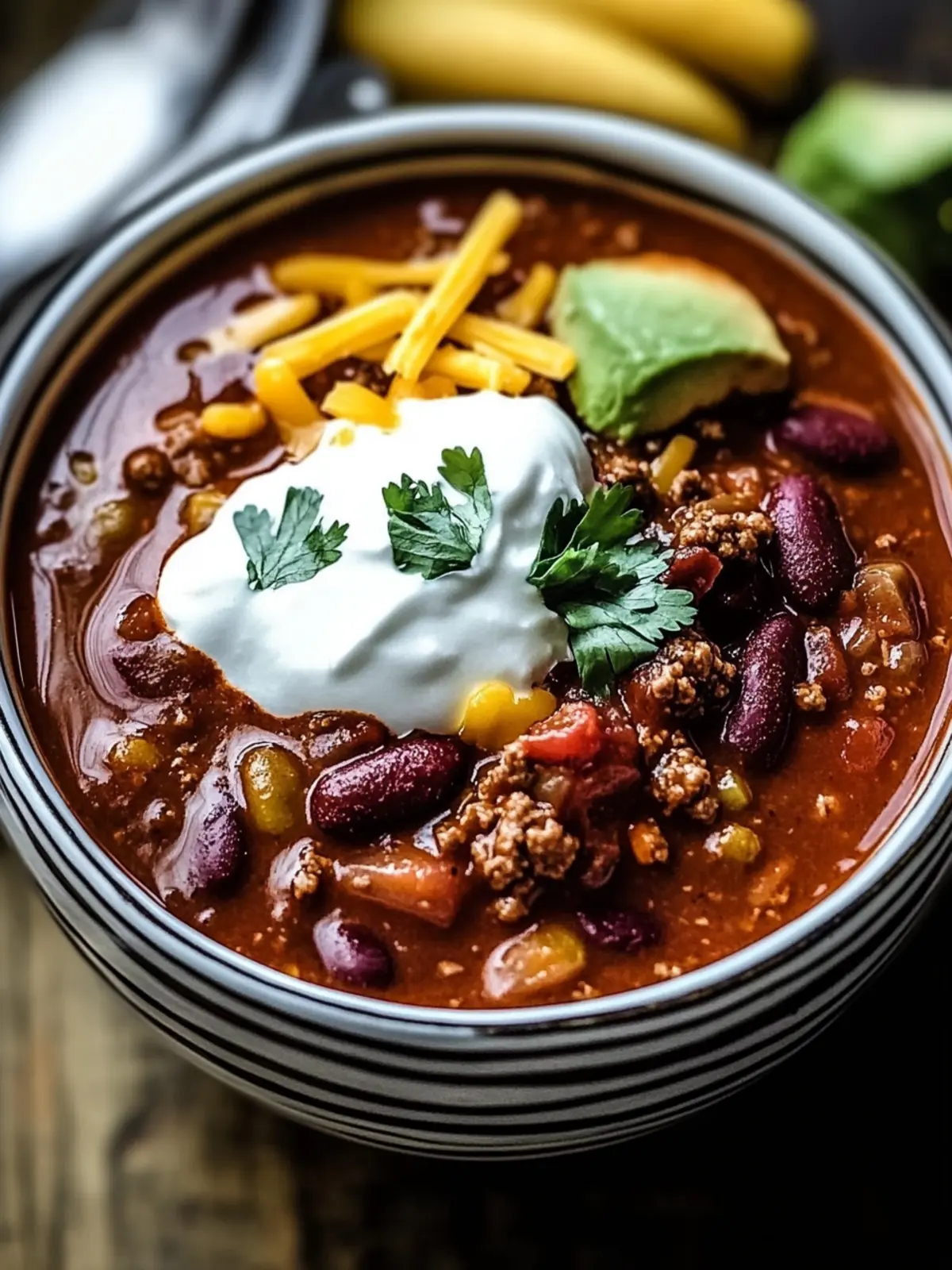 Hearty Crock-Pot Chili