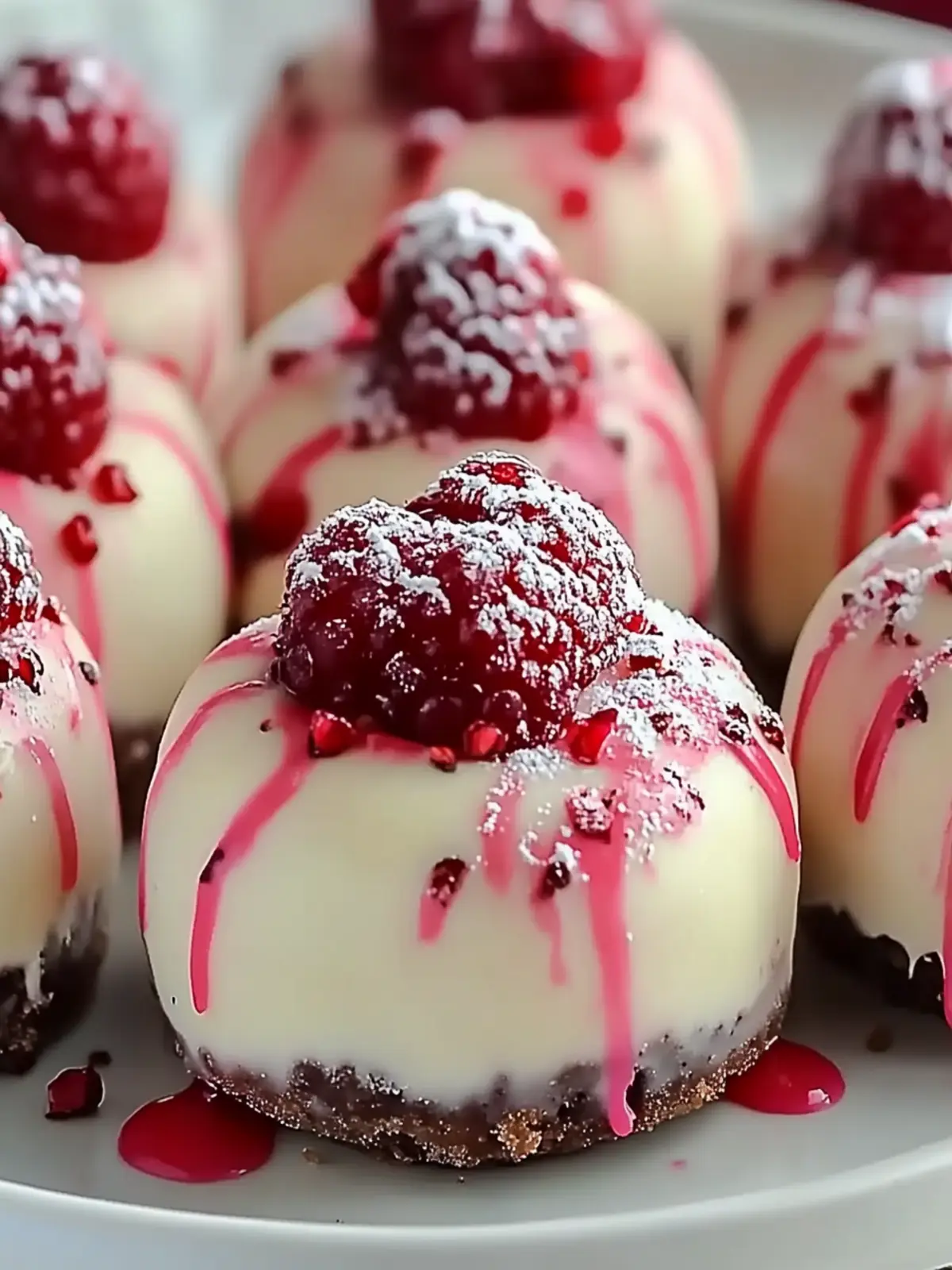 Decadent Chocolate Raspberry Cheesecake Balls to Delight You Chocolate Raspberry Cheesecake