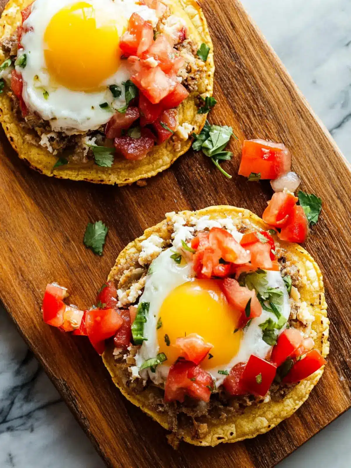 Simple Breakfast Tostadas