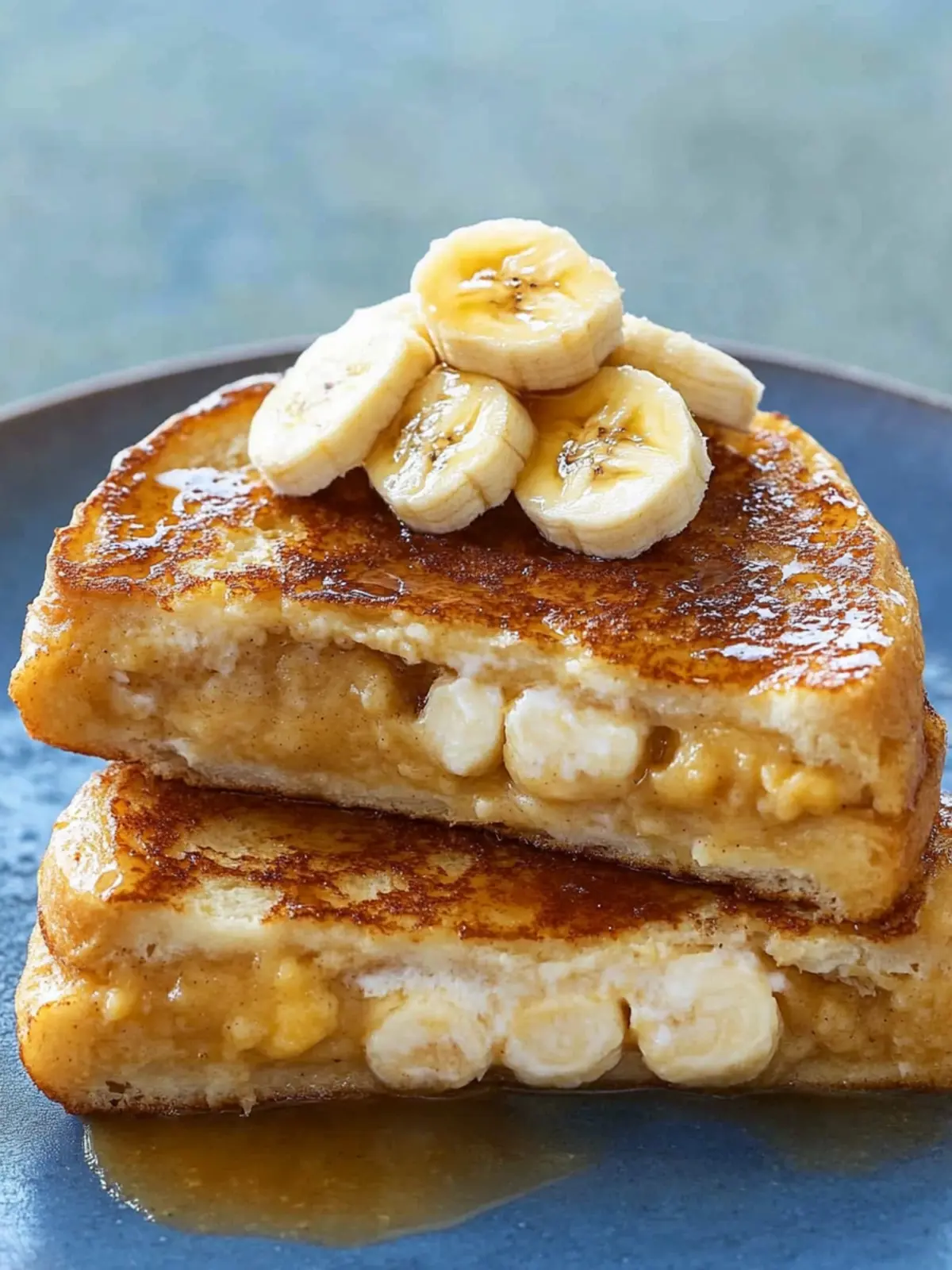 Banana Stuffed French Toast