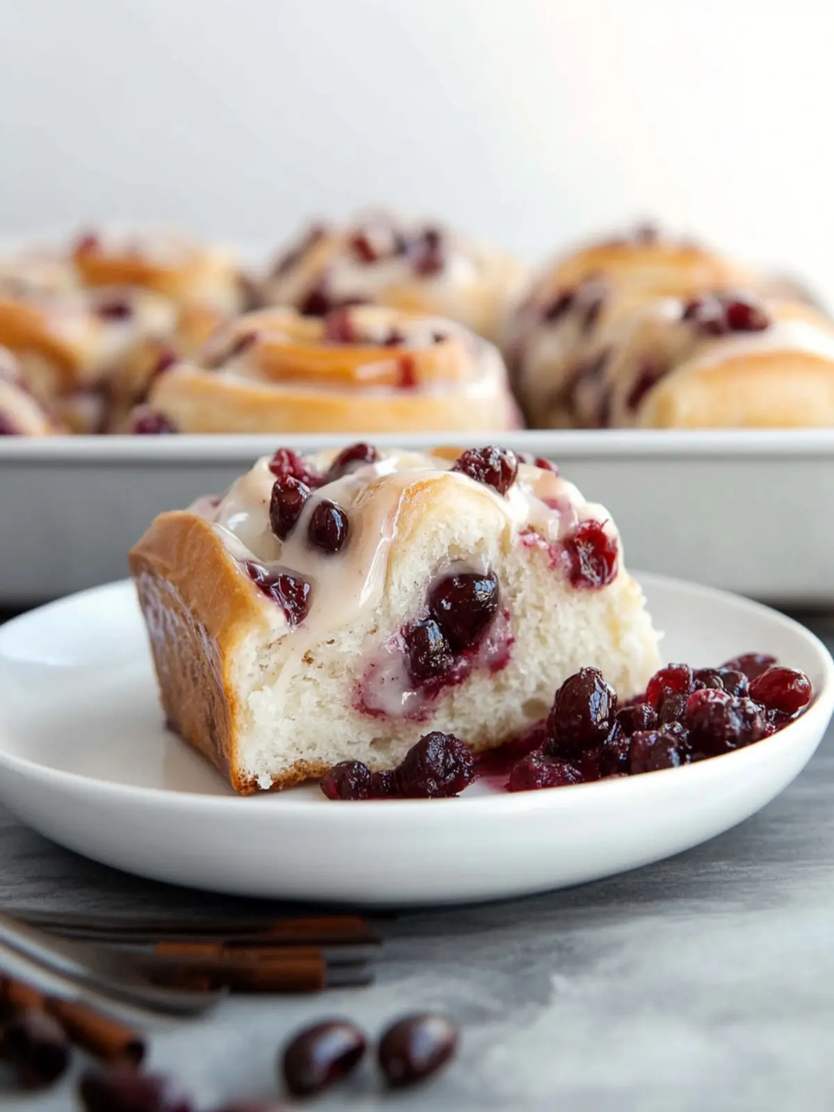 Spiced Cranberry Rolls