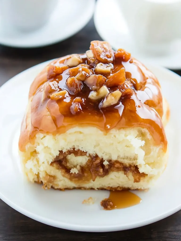 Salted Caramel Sticky Buns