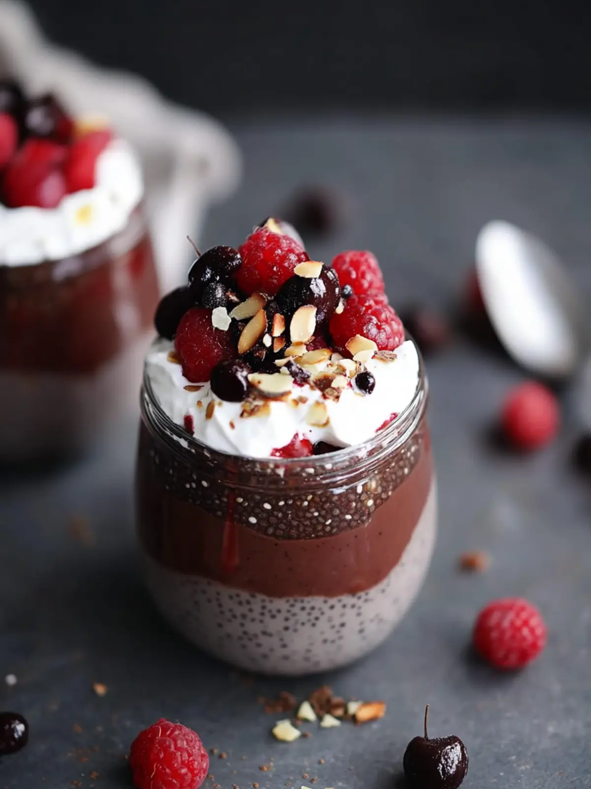 Black Forest Chia Pudding