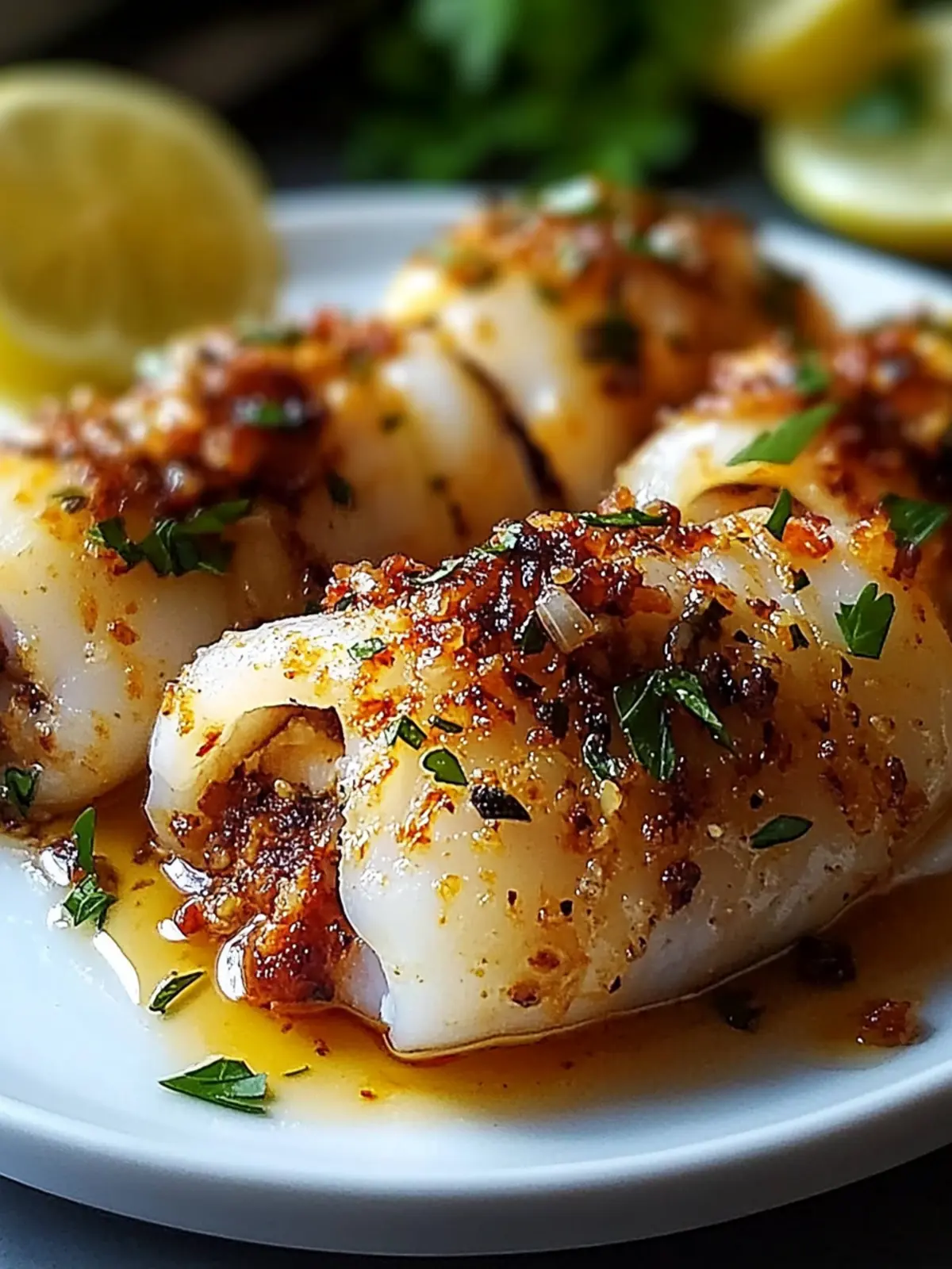 Greek Stuffed Calamari