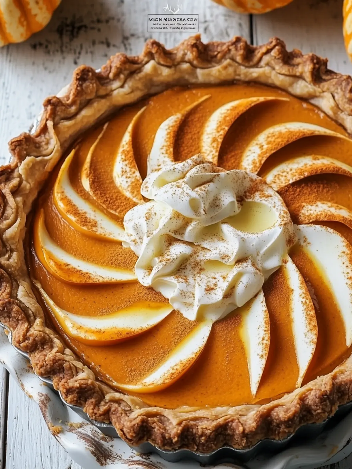 Pumpkin Mascarpone Pie