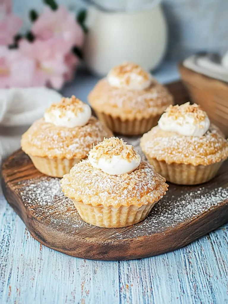 South African Jam and Coconut Tartlets
