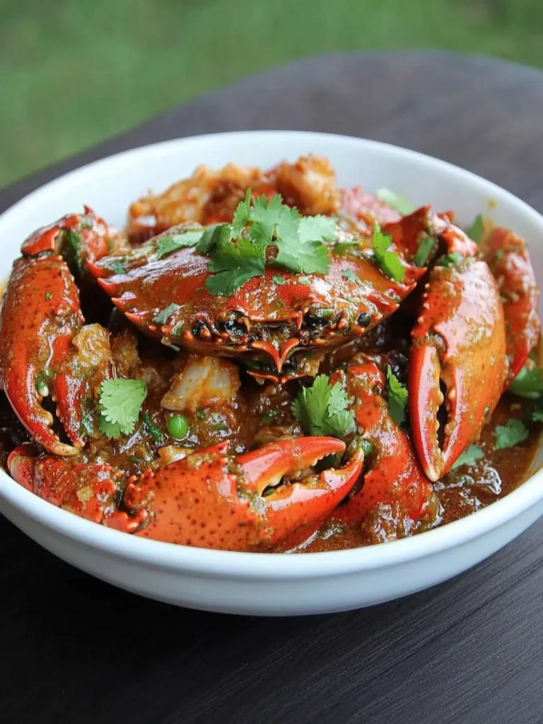 Singaporean Chilli Crab