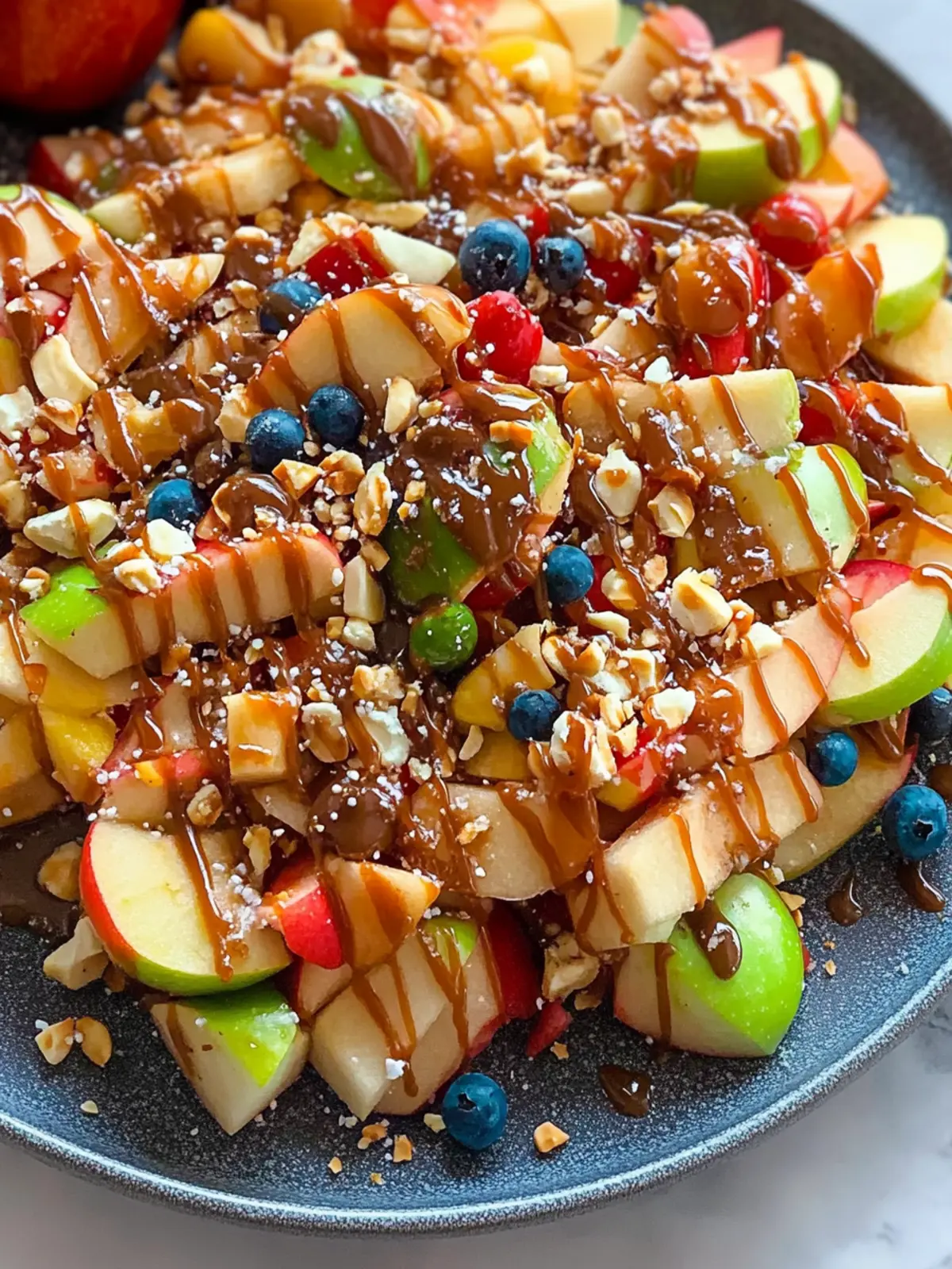Caramel Apple Nachos