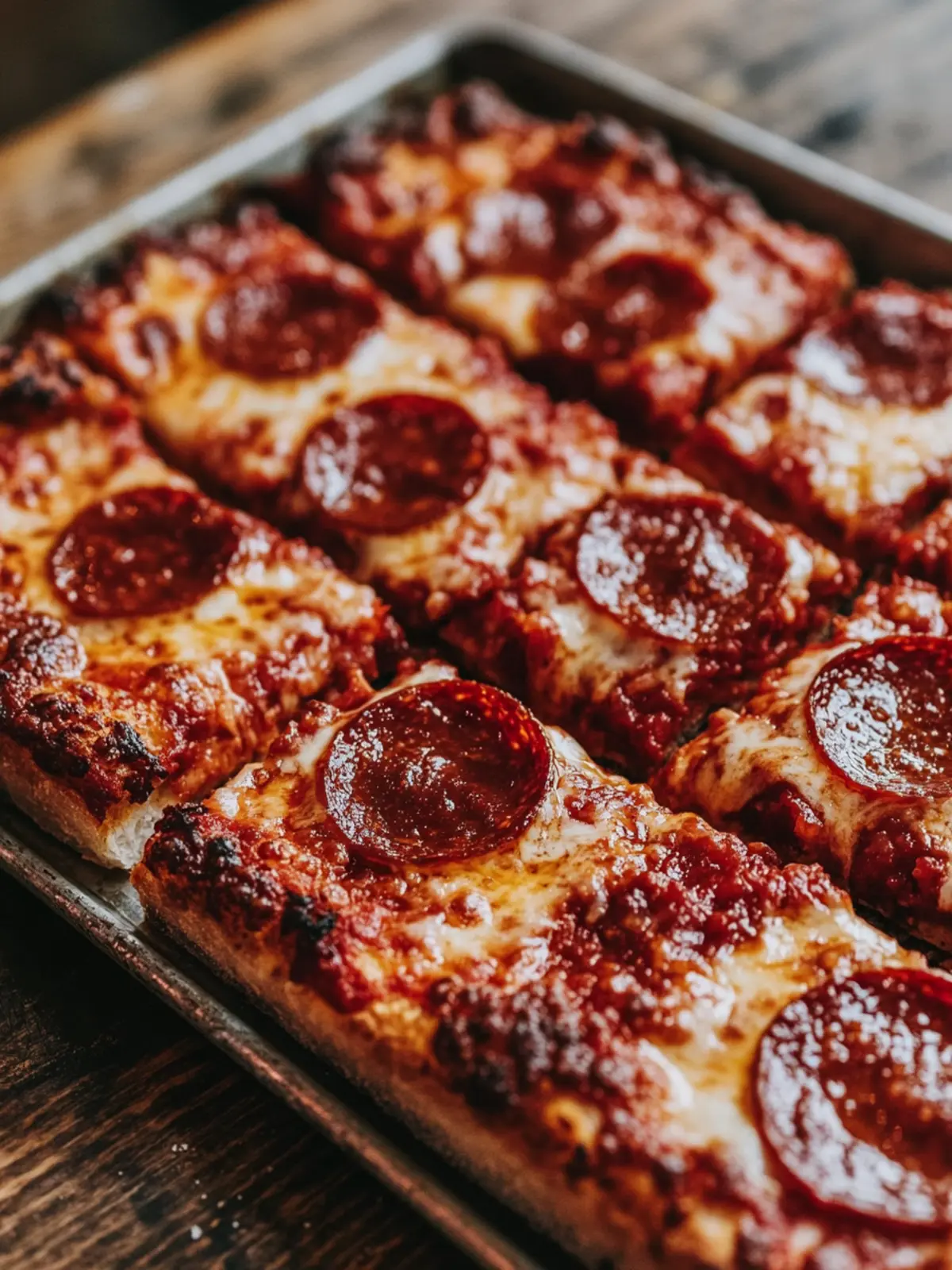 Detroit Style Pizza