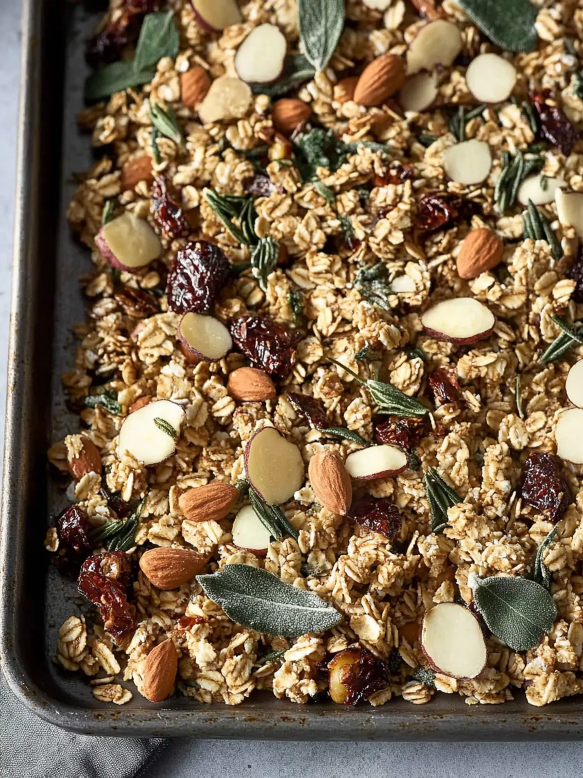 Savory Granola With Rosemary