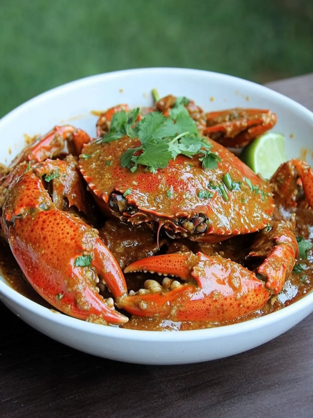 Singaporean Chilli Crab