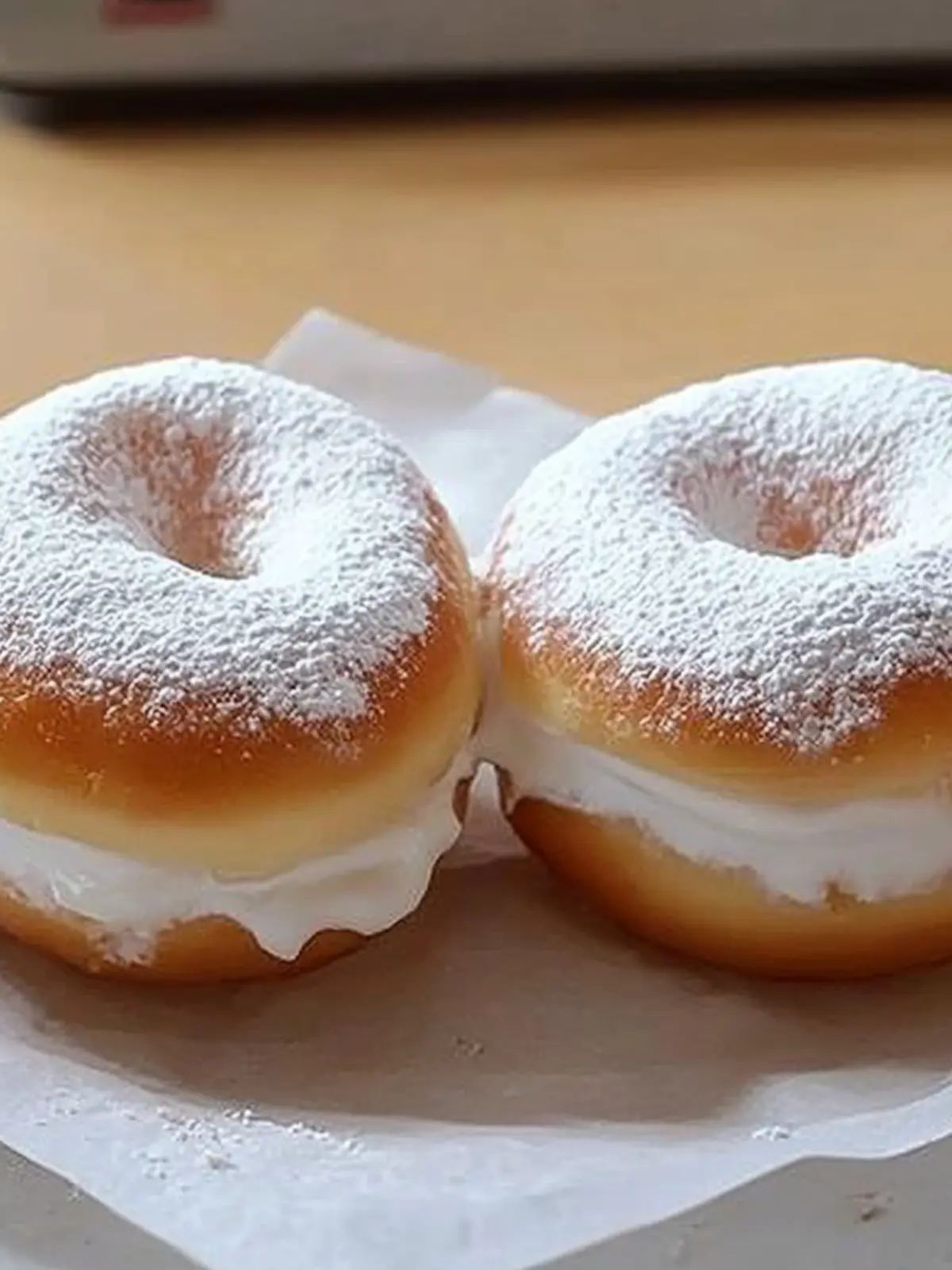 Irresistibly Fluffy Korean Milk Cream Donut