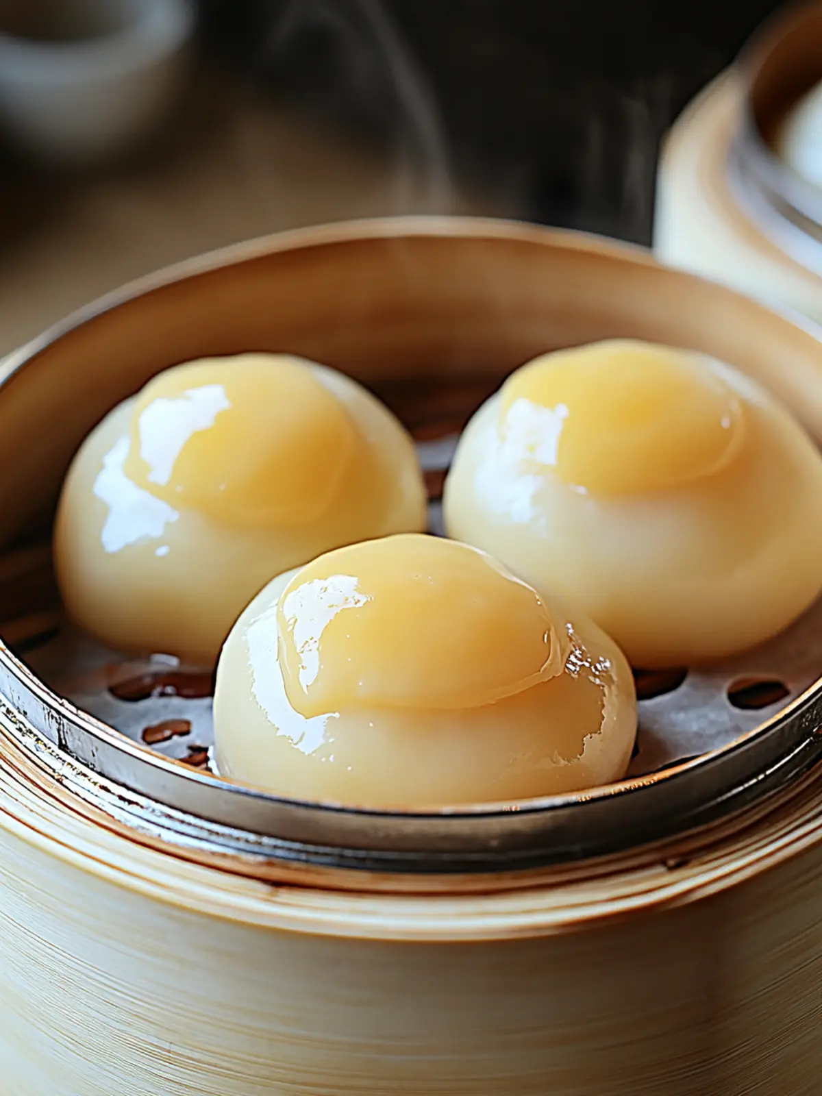 Steamed Egg Custard Buns