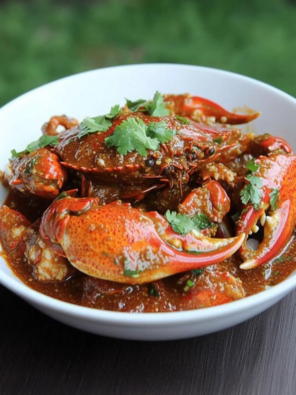Singaporean Chilli Crab
