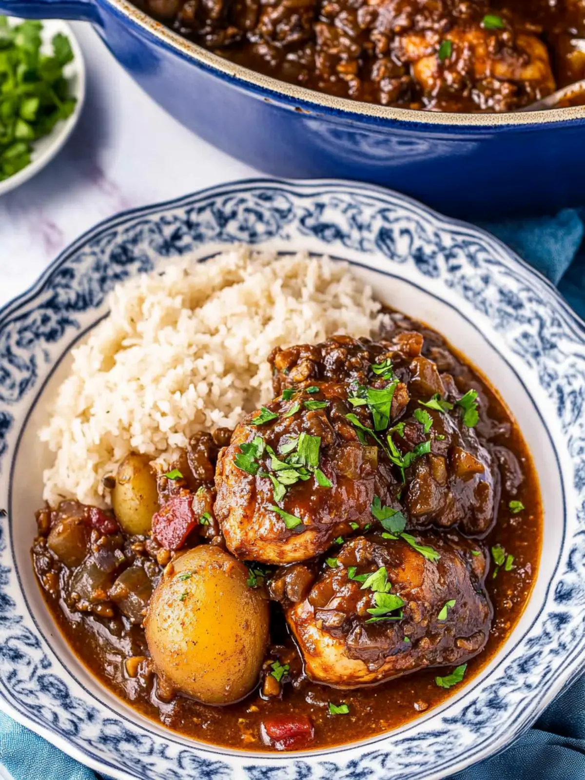 Authentic Jamaican Brown Stew Chicken