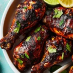 Savory Jamaican Jerk Chicken with a Fiery Twist Jamaican Jerk Chicken