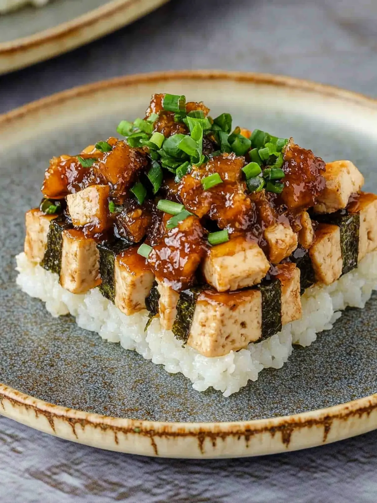 Easy Tofu Musubi Bake