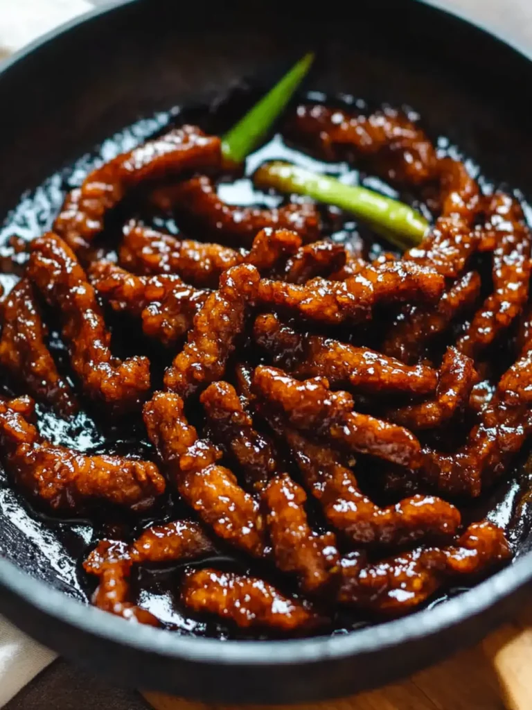 Sticky Honey Garlic Pork