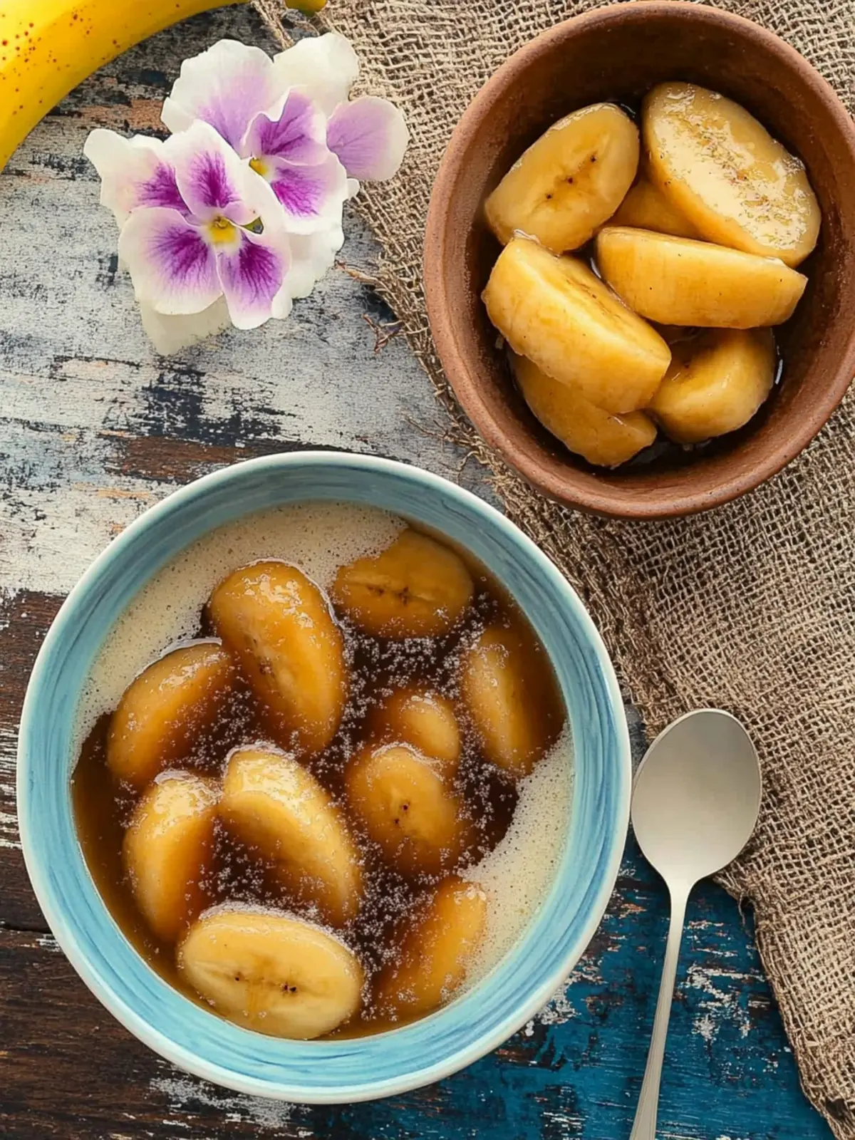 Plantain Bananas in Syrup
