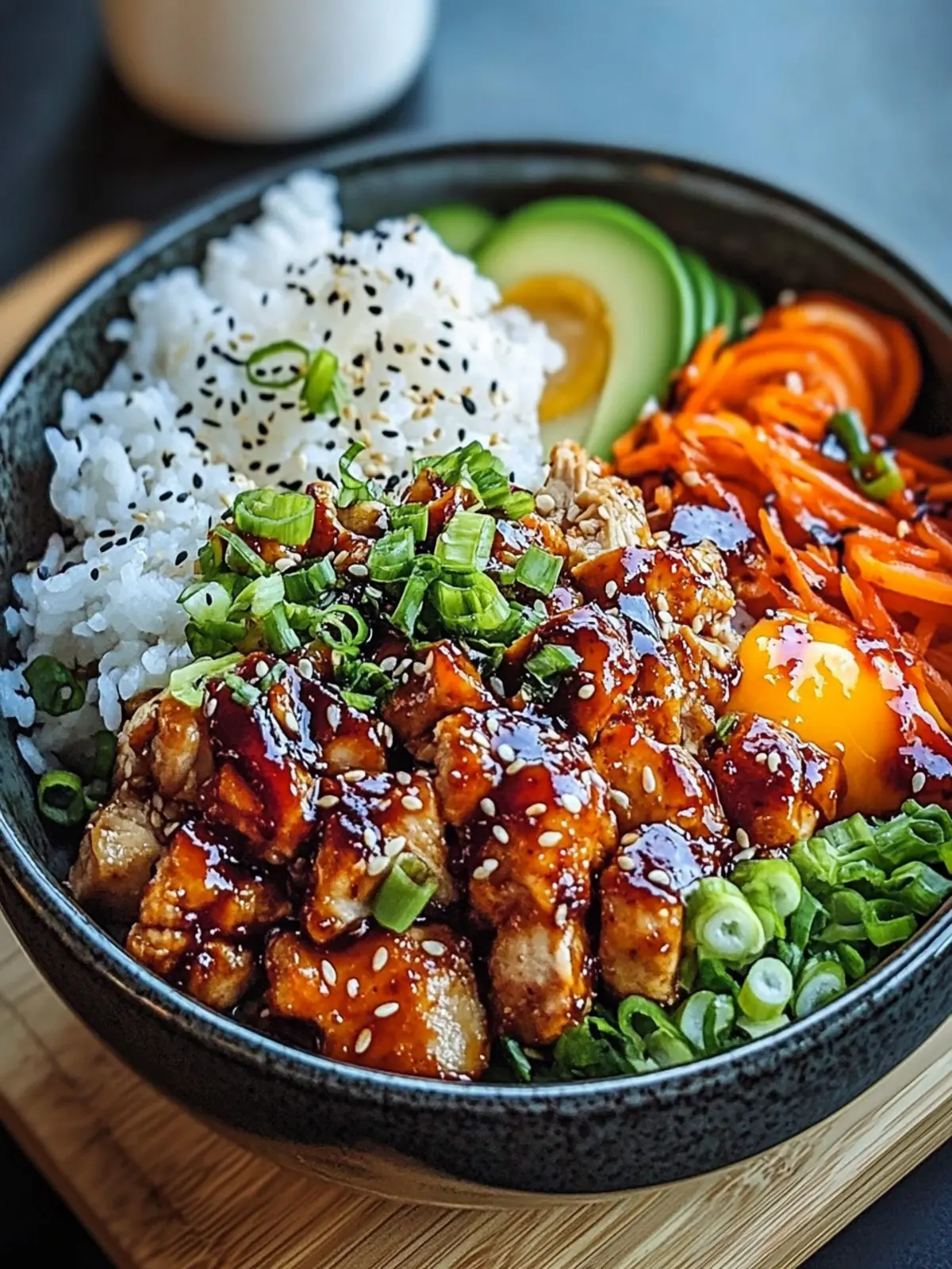Korean BBQ Chicken Bowls