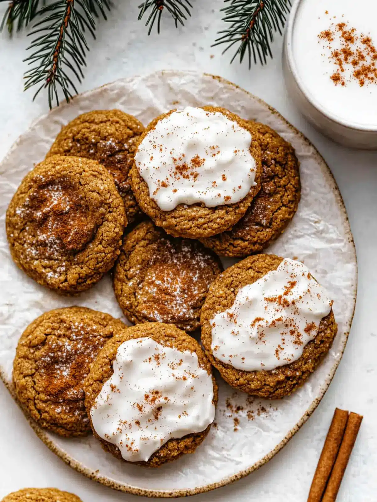 Gingerbread Latte Cookies: A Festive Twist on Tradition Gingerbread Latte Cookies