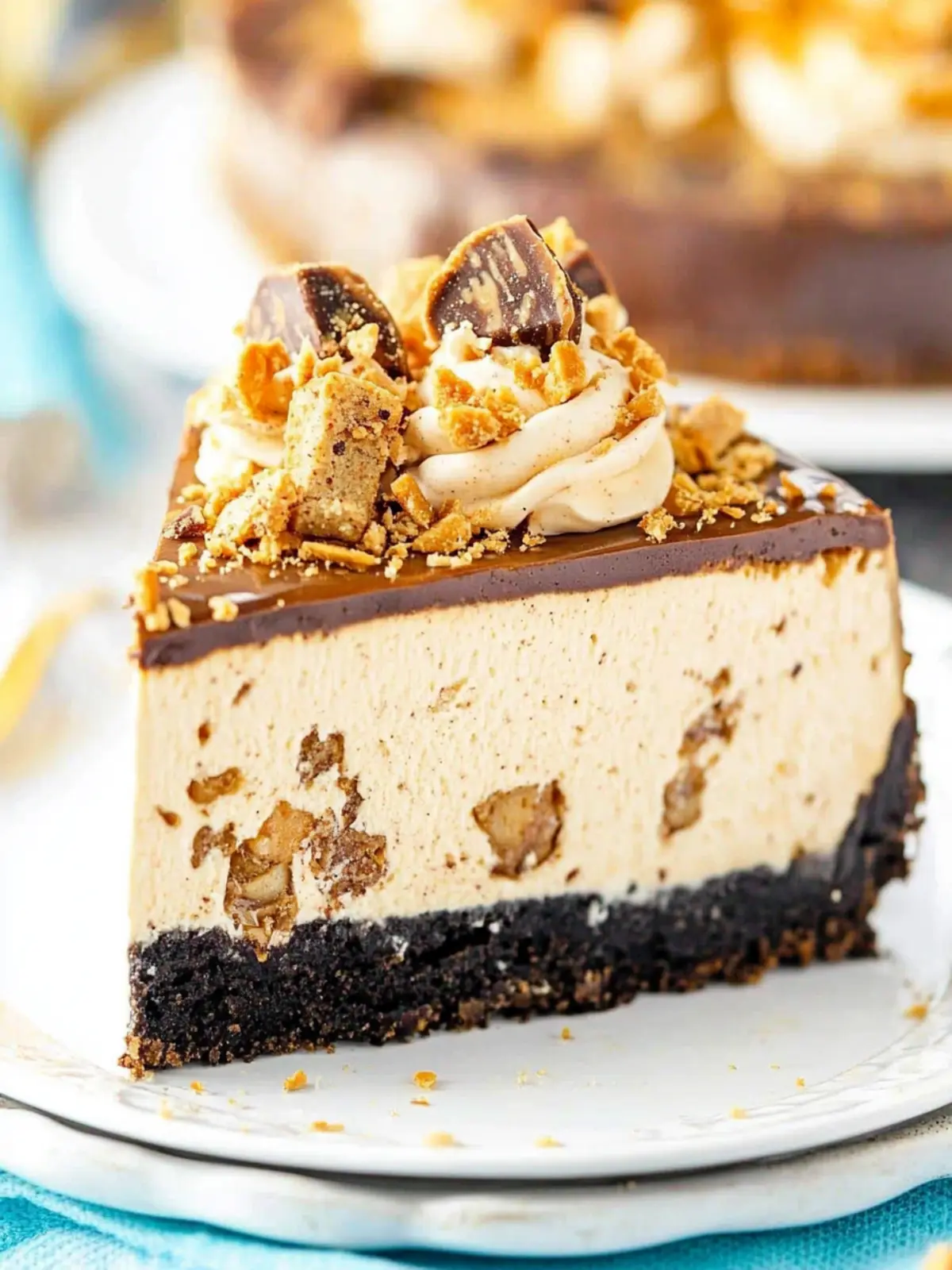 Butterfinger Cheesecake
