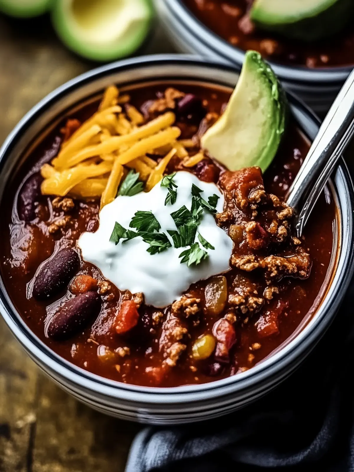 Hearty Crock-Pot Chili