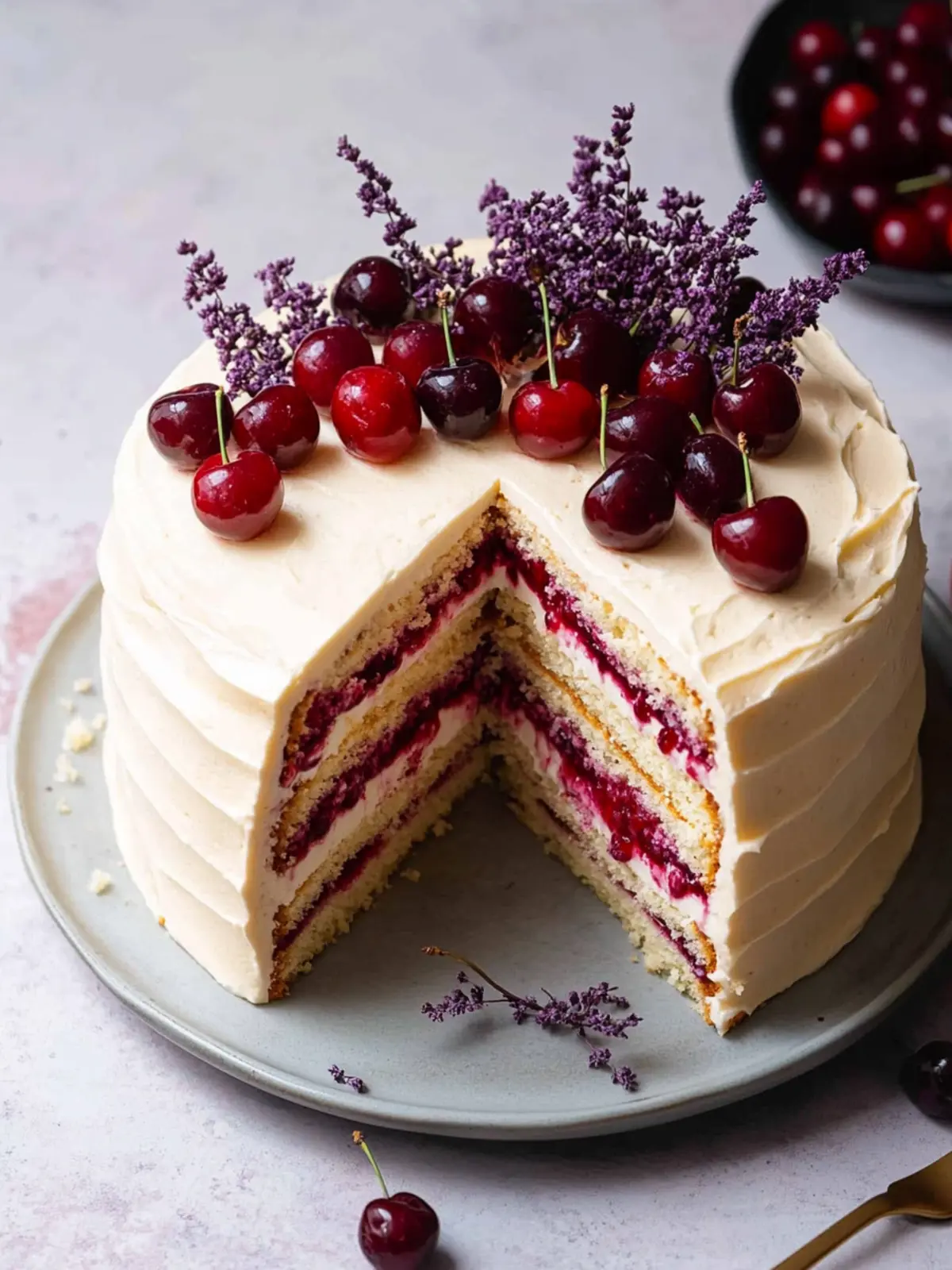 Fresh Cherry Cake Recipe From Scratch