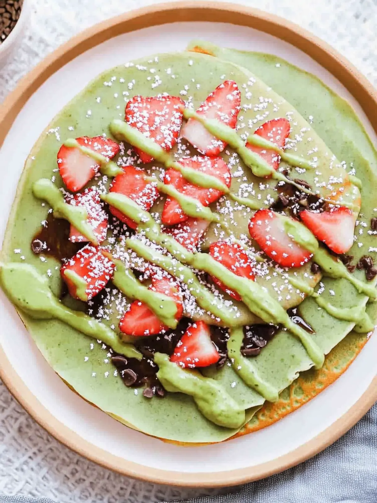 Matcha Crepes