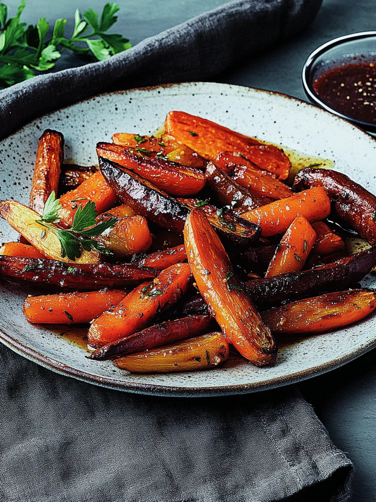 Easy roasted root vegetables
