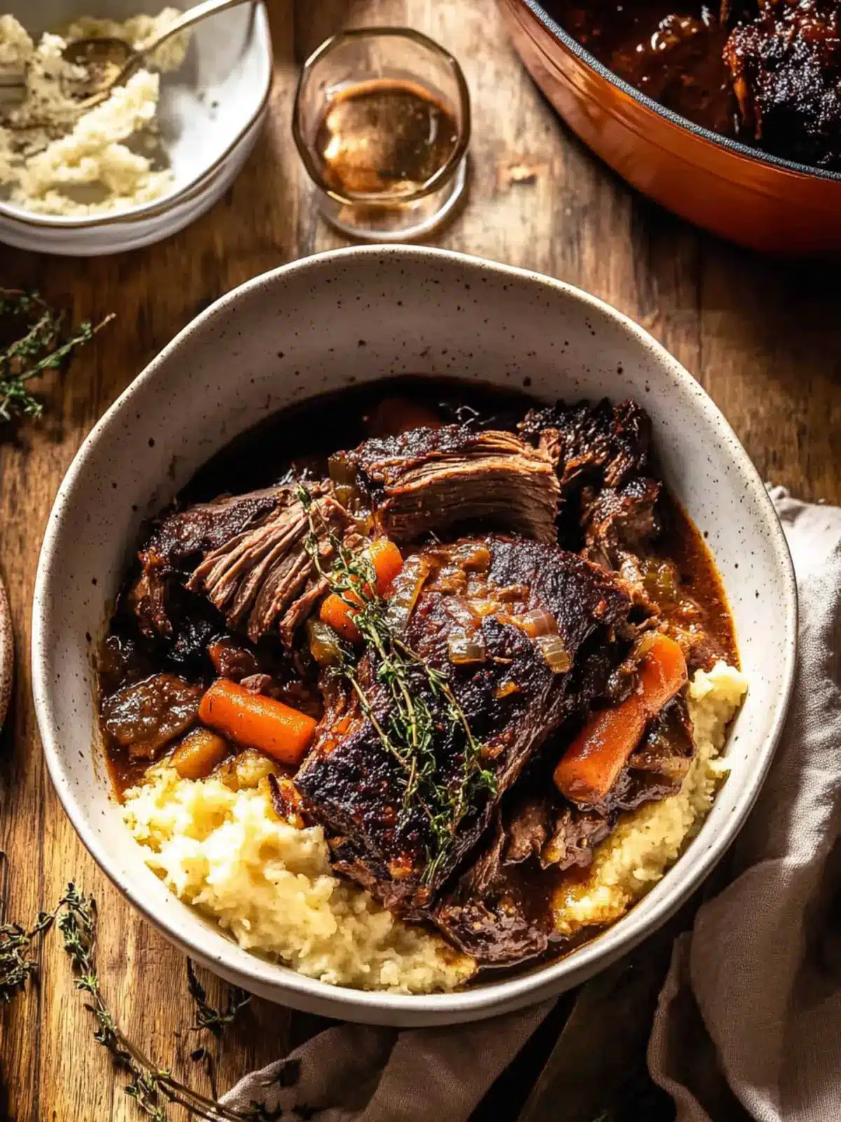 Red Wine Braised Pot Roast