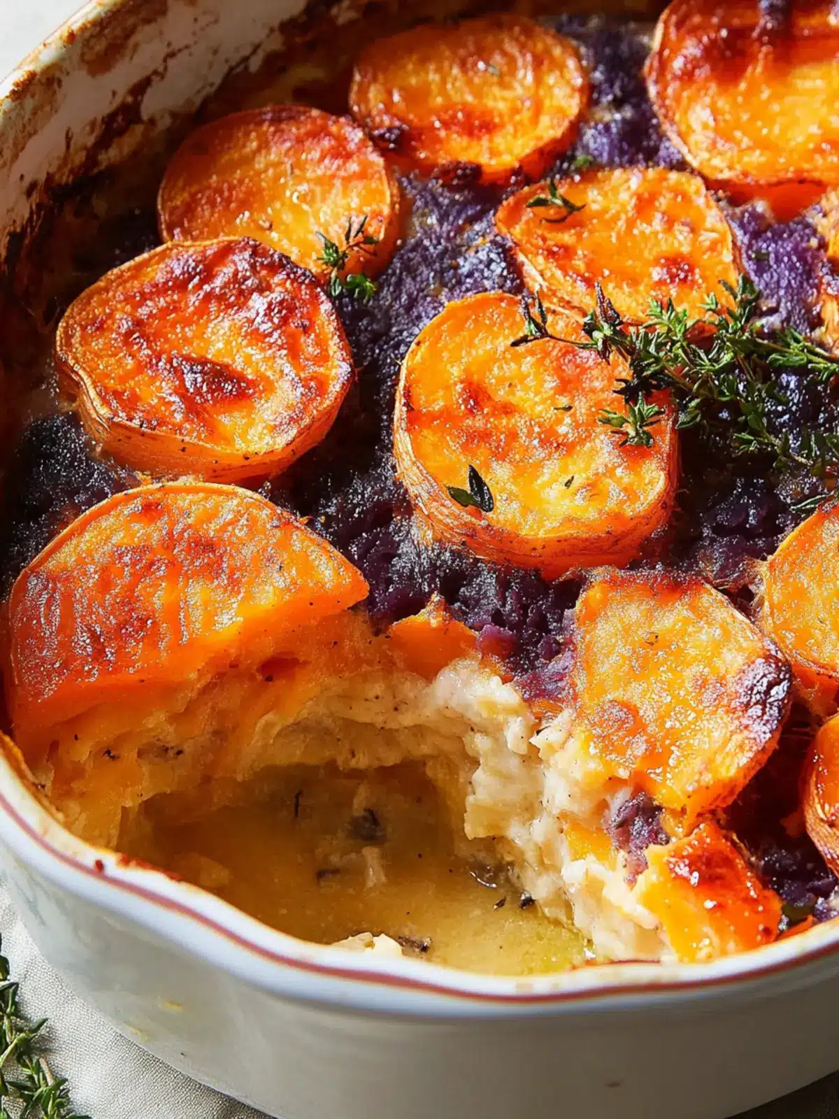 Sweet Potato Gratin