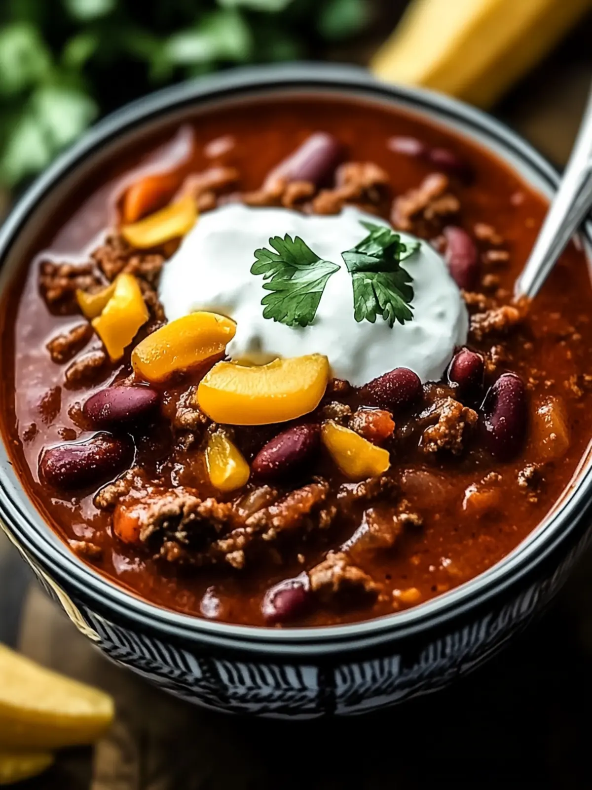 Hearty Crock-Pot Chili