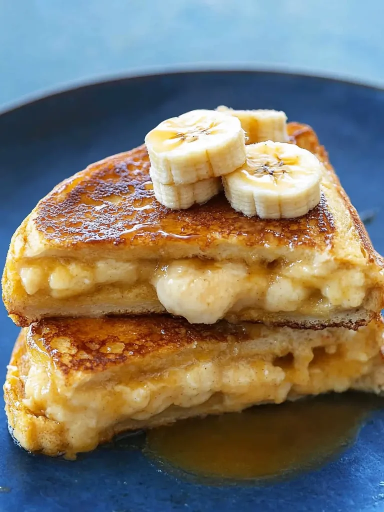 Banana Stuffed French Toast