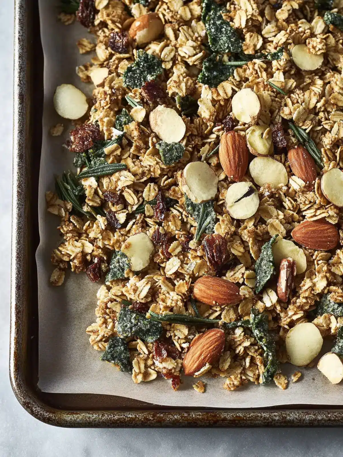 Savory Granola With Rosemary
