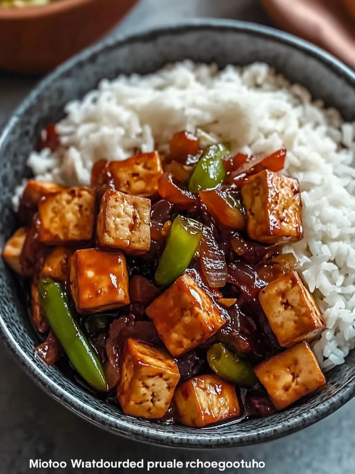 Mouthwatering Tofu Adobo